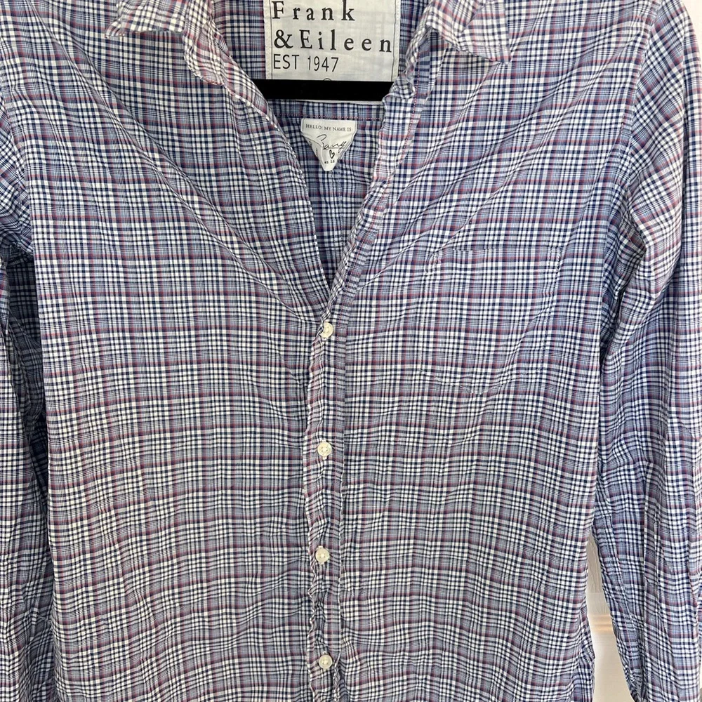 Frank & Eileen plaid Barry button-down shirt - Picture 8 of 11